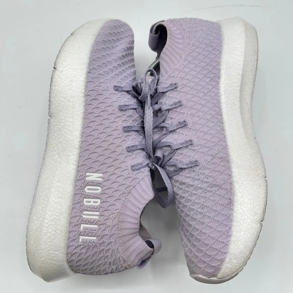 NOBULL‎ Knit Runner Lavender Purple Training Shoes Mens 11.5 Womens 13 READ